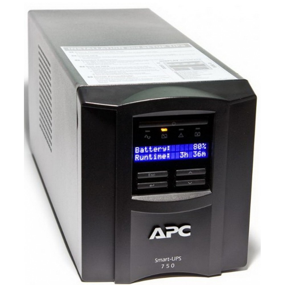 ИБП APC by Schneider Electric Smart-UPS 750VA LCD 230V  SMT750I