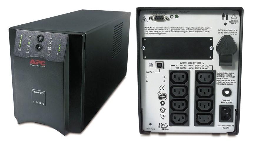 ИБП APC Smart-UPS 1500VA SUA1500I с USB & Serial: Лучшая Цена 82 935 ...